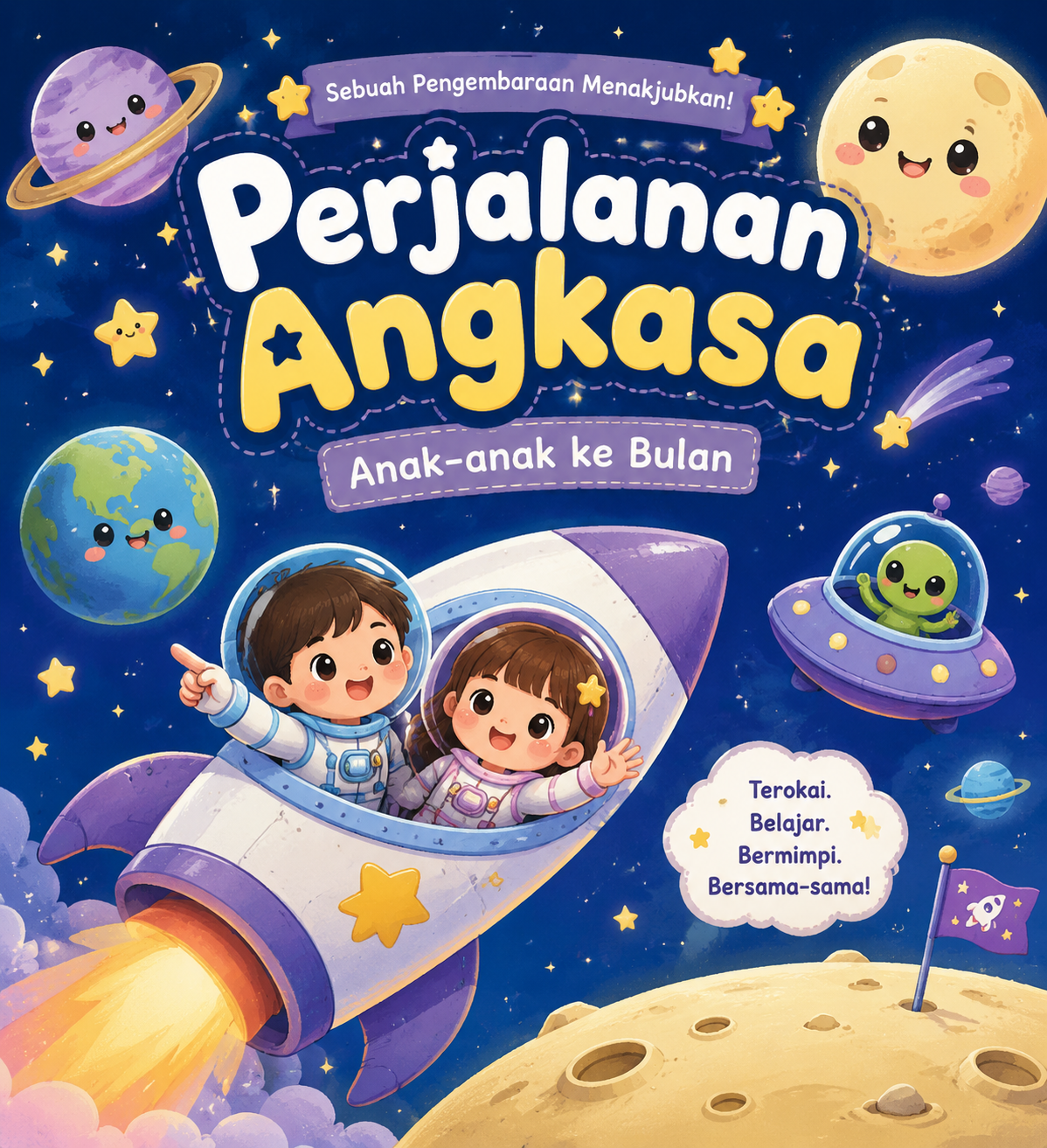 Perjalanan Angkasa – Anak-anak ke Bulan