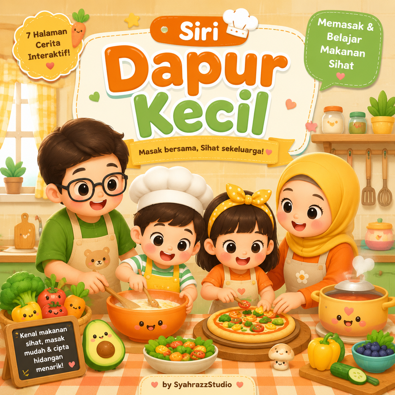Siri Dapur Kecil – Memasak & Belajar Makanan Sihat